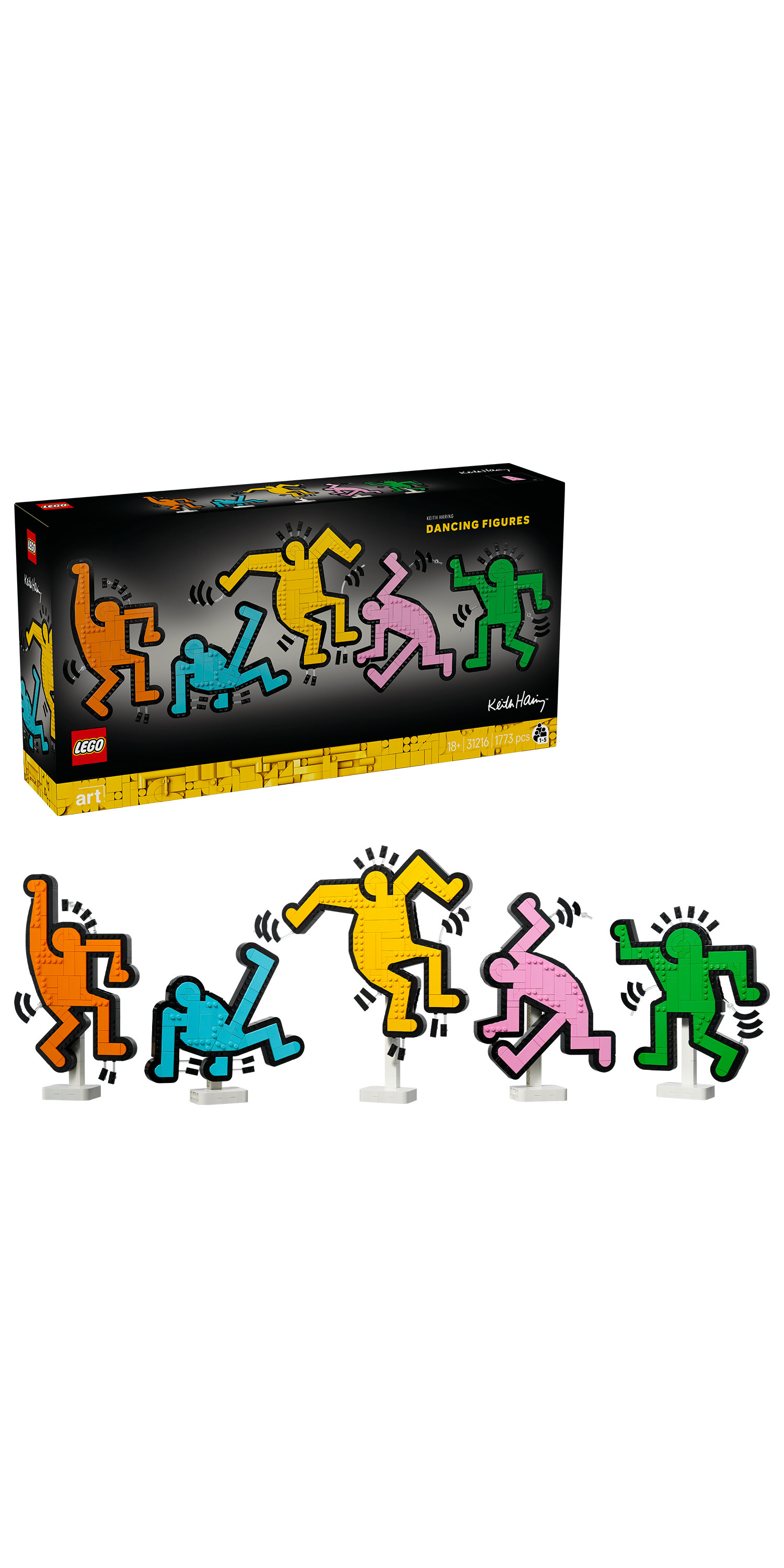 LEGO ART Keith Haring &ndash; Figure danzanti