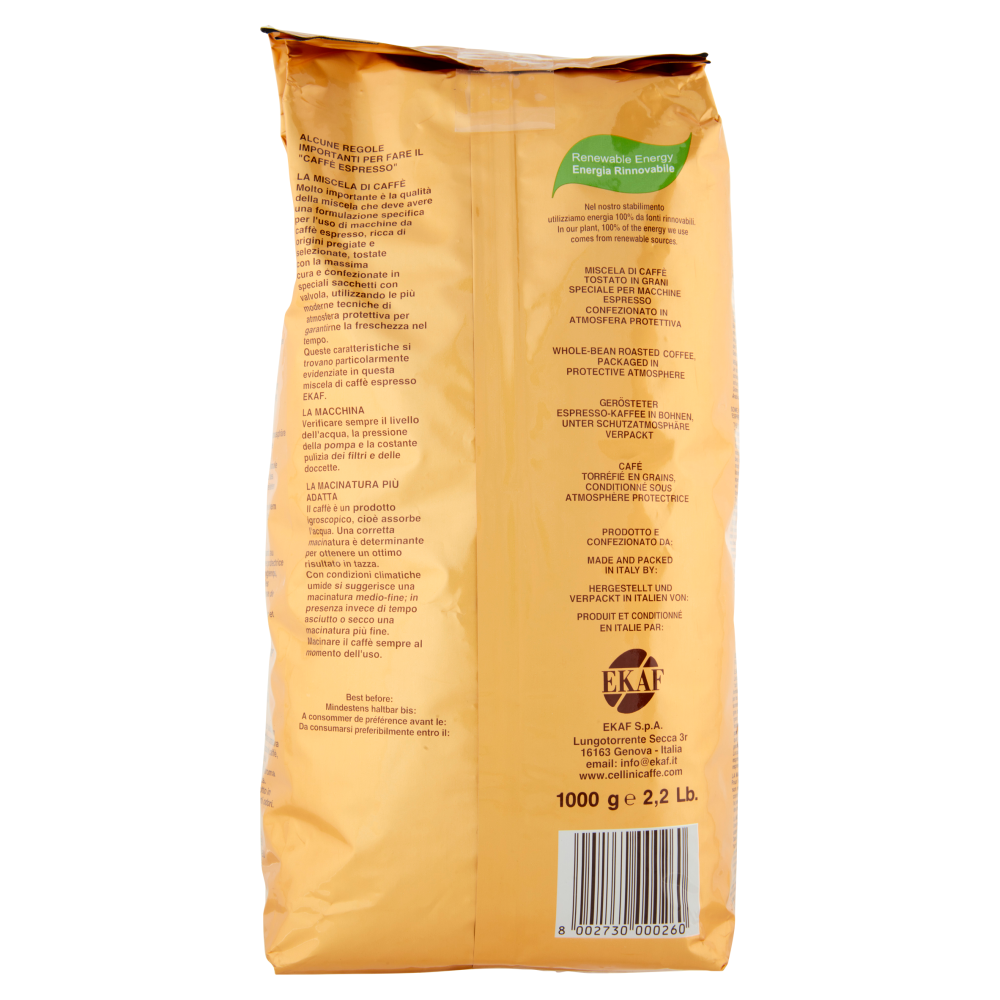 Caff&egrave; Espresso ekaf Bar Gran Aroma 1000 g