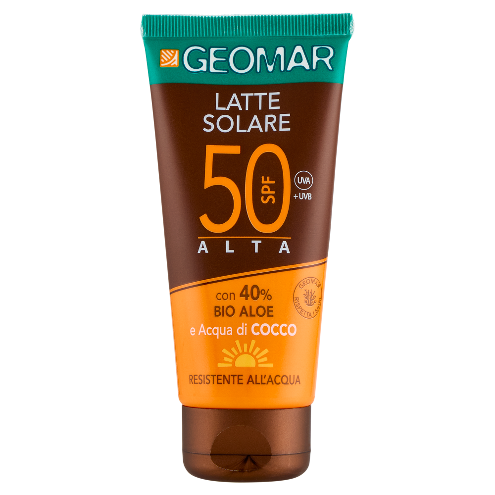 Geomar Latte Solare SPF 50 Alta 100 mL