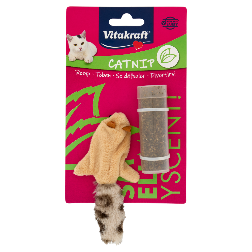 Vitakraft Catnip Gioco Scoiattolo 1 pz