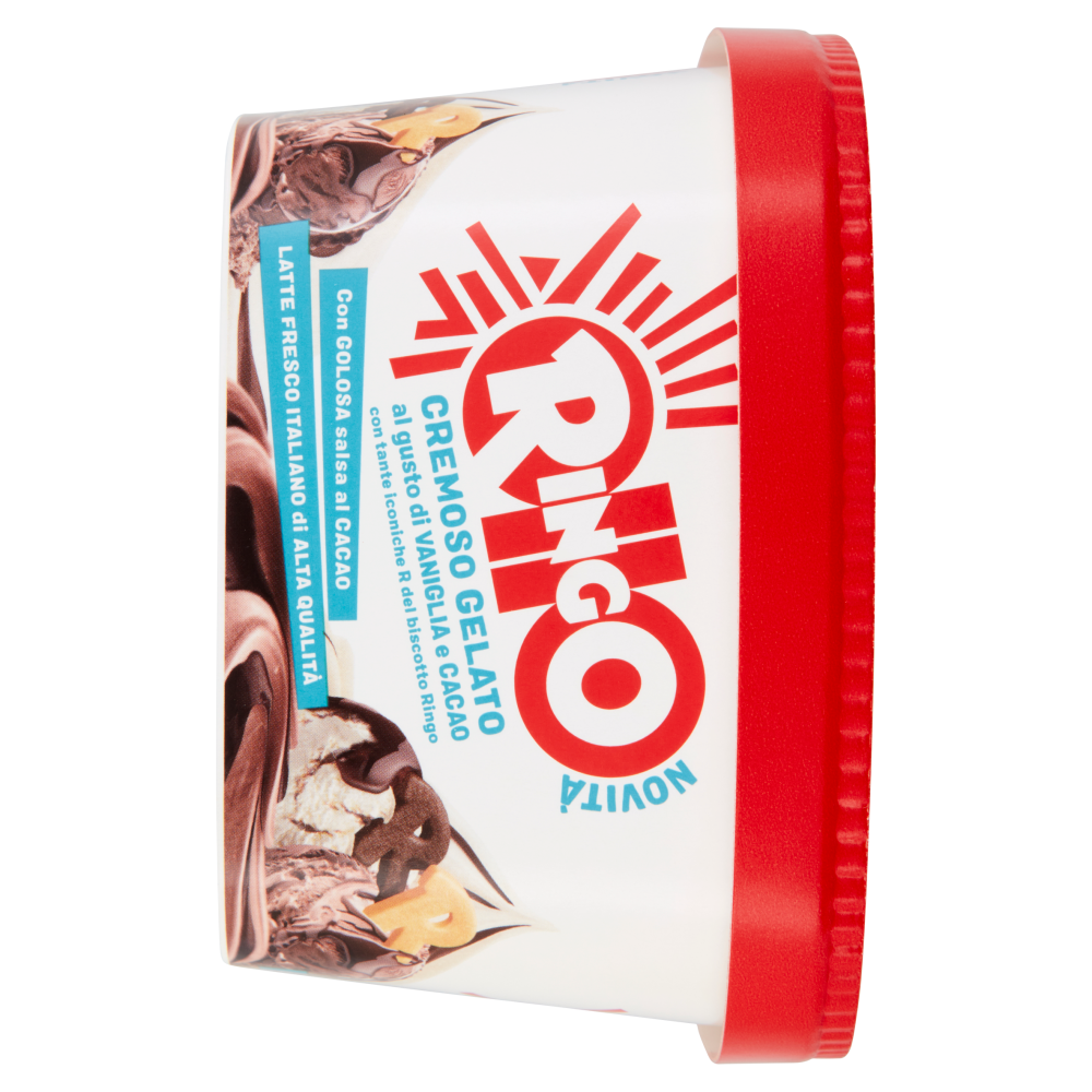 Ringo Cremoso Gelato al gusto di Vaniglia e Cacao 445 g