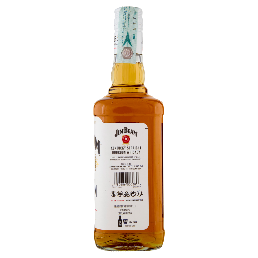 Jim Beam Kentucky Straight Bourbon Whiskey 70 cl