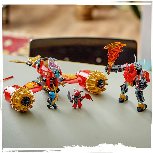LEGO NINJAGO Mech Storm Rider di Kai