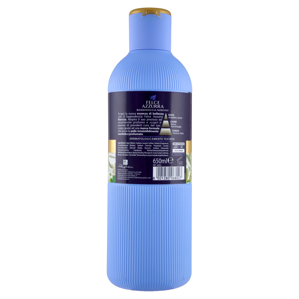 Felce Azzurra Narciso essenza di bellezza Bagnodoccia 650 ml