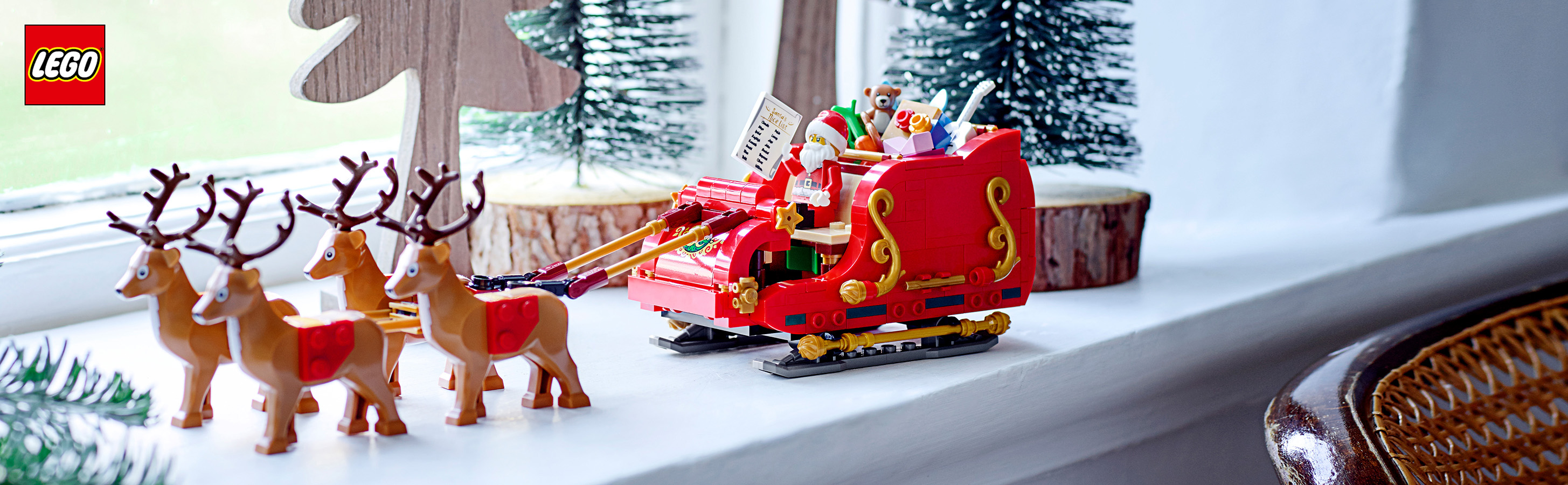 LEGO Iconic La slitta di babbo Natale