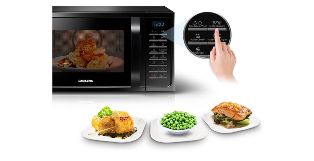 Samsung MC28H5015AW37237 Forno a Microonde Combinato SmartOven 28 L 900 W Bianco