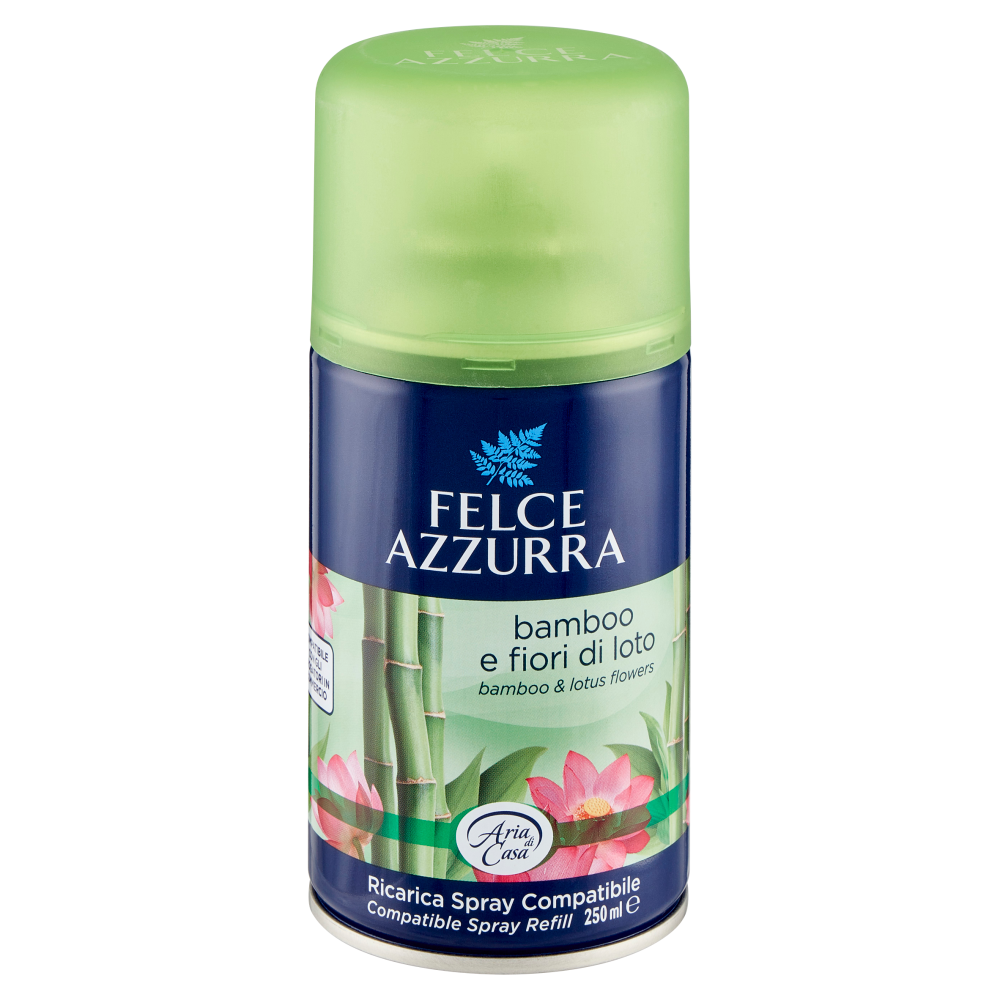 Felce Azzurra Aria di Casa bamboo e fiori di loto Ricarica Spray Compatibile 250 ml