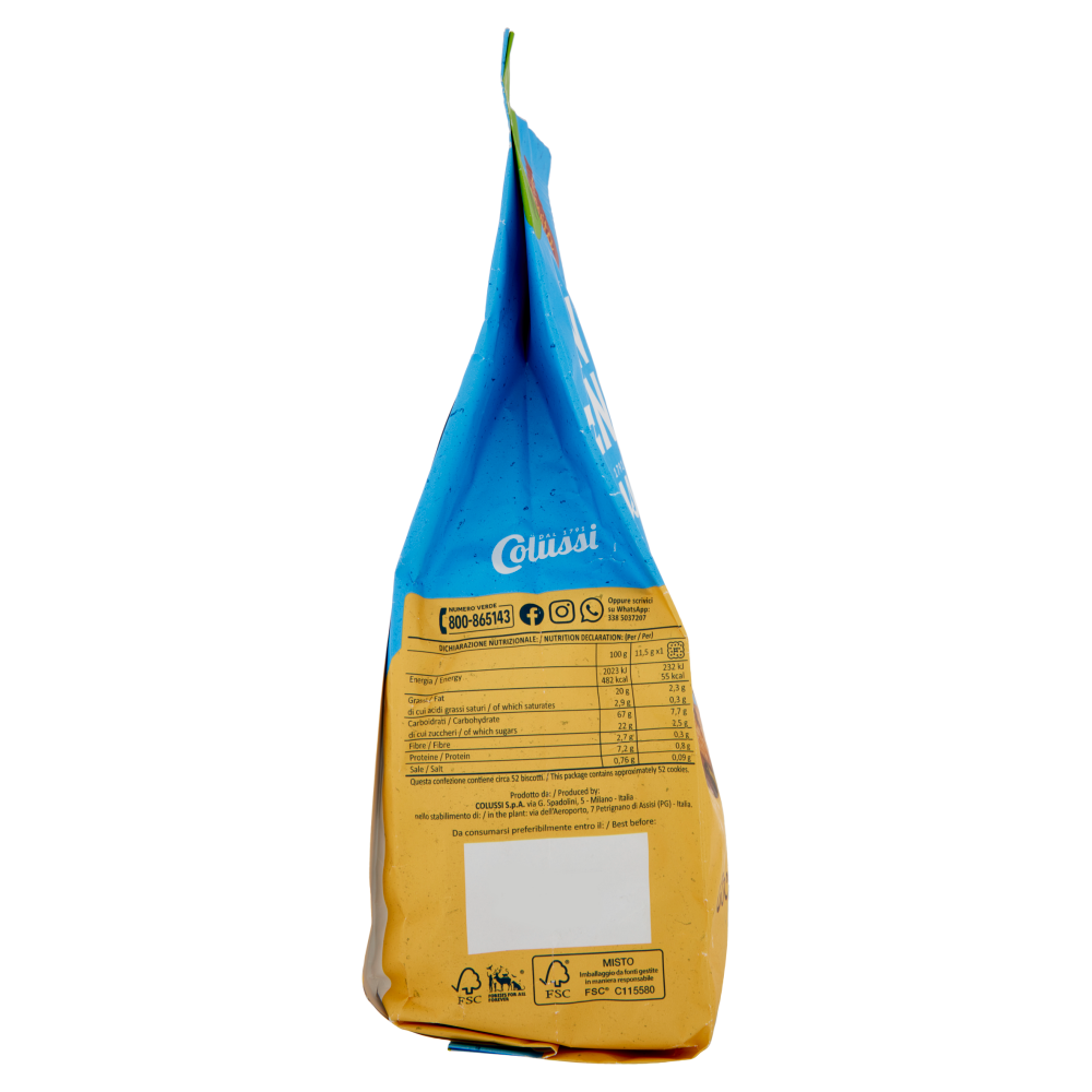 Colussi Gran Dispensa Biscotti con Gocce di Cioccolato 600 g