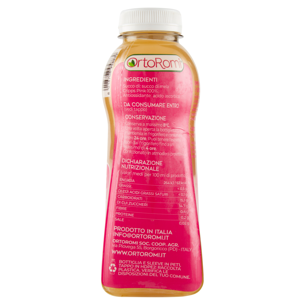 OrtoRomi Estratto 100% Pink Lady 500 ml