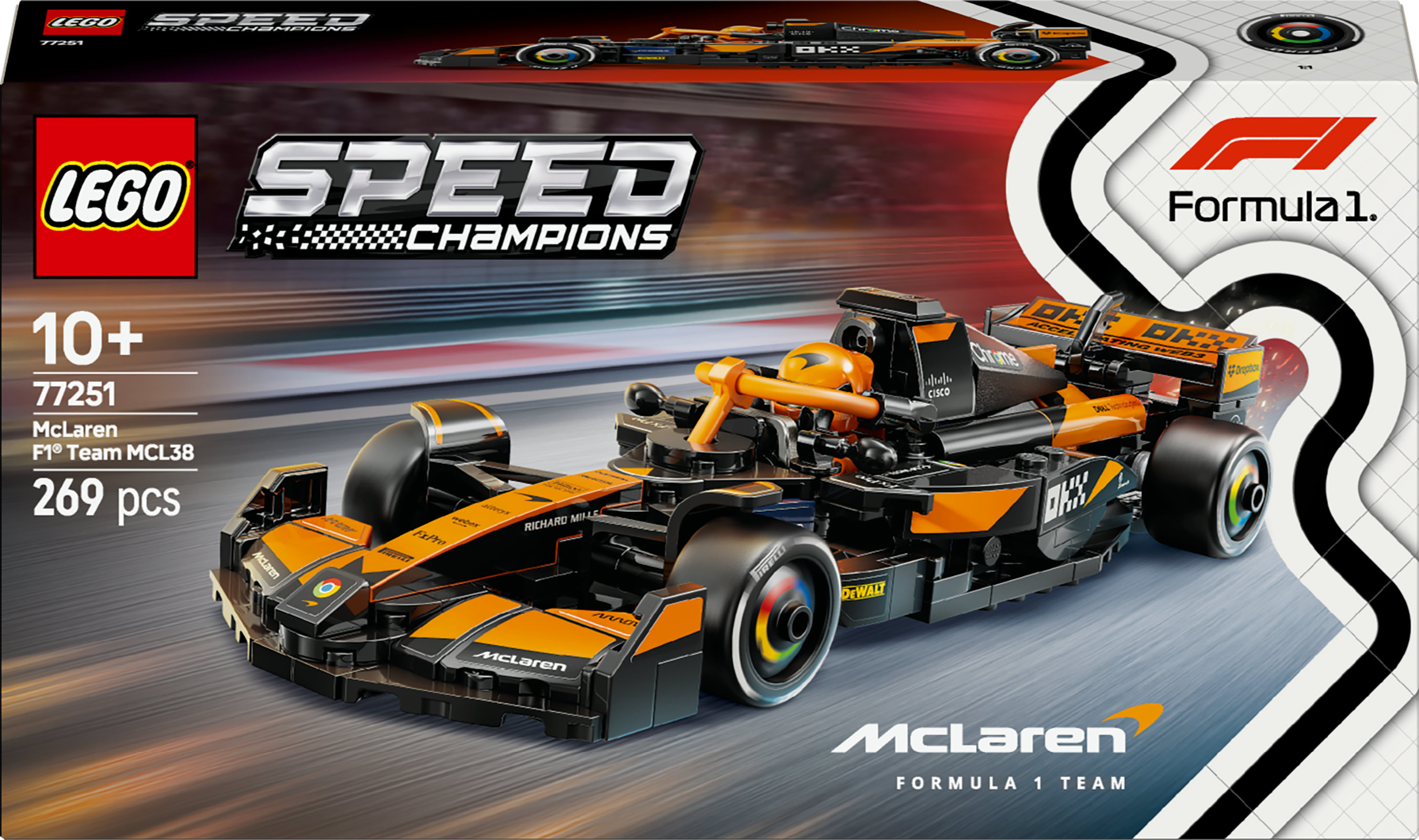 LEGO Speed Champions Auto da corsa McLaren F1® Team MCL38