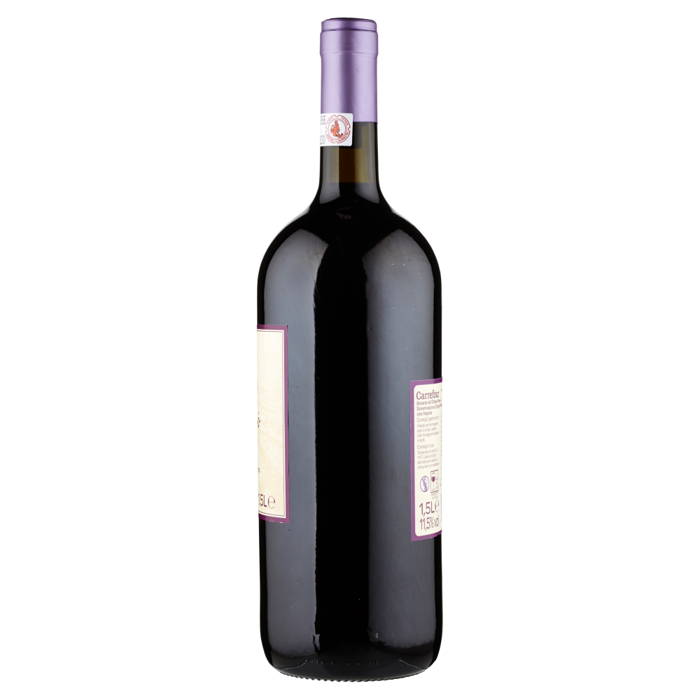 Carrefour Bonarda dell'Oltrepò Pavese DOP vino frizzante 1,5 L