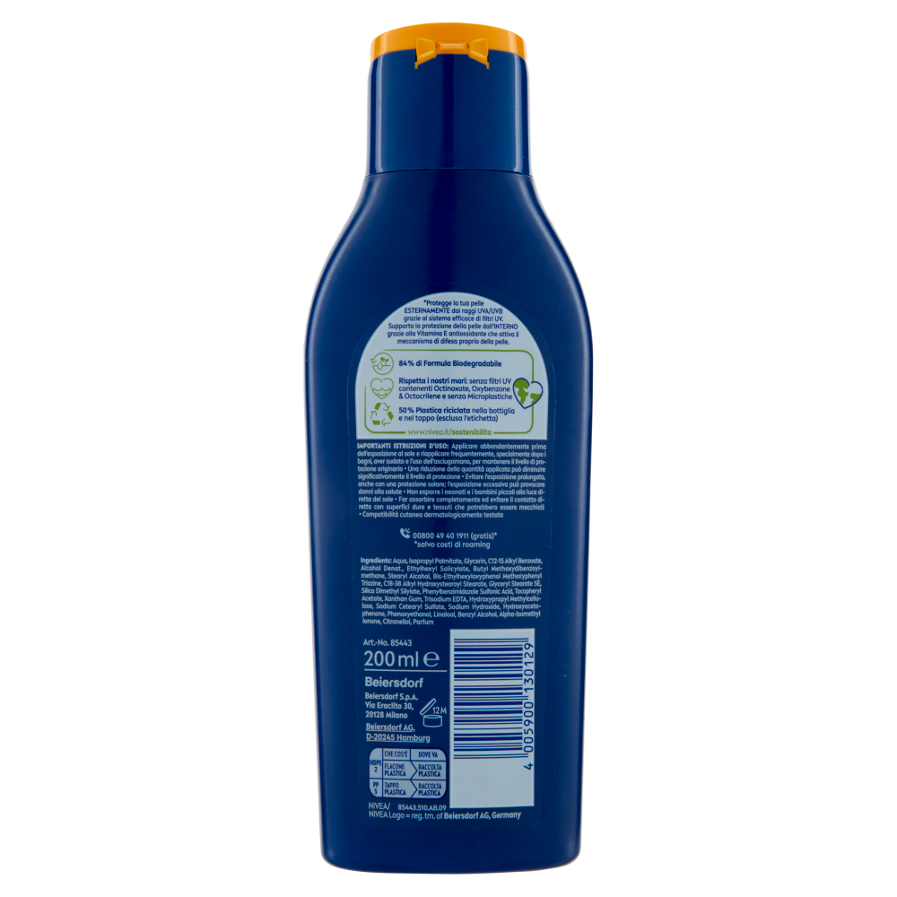 Nivea Sun protect & hydrate 15 Media 200 ml