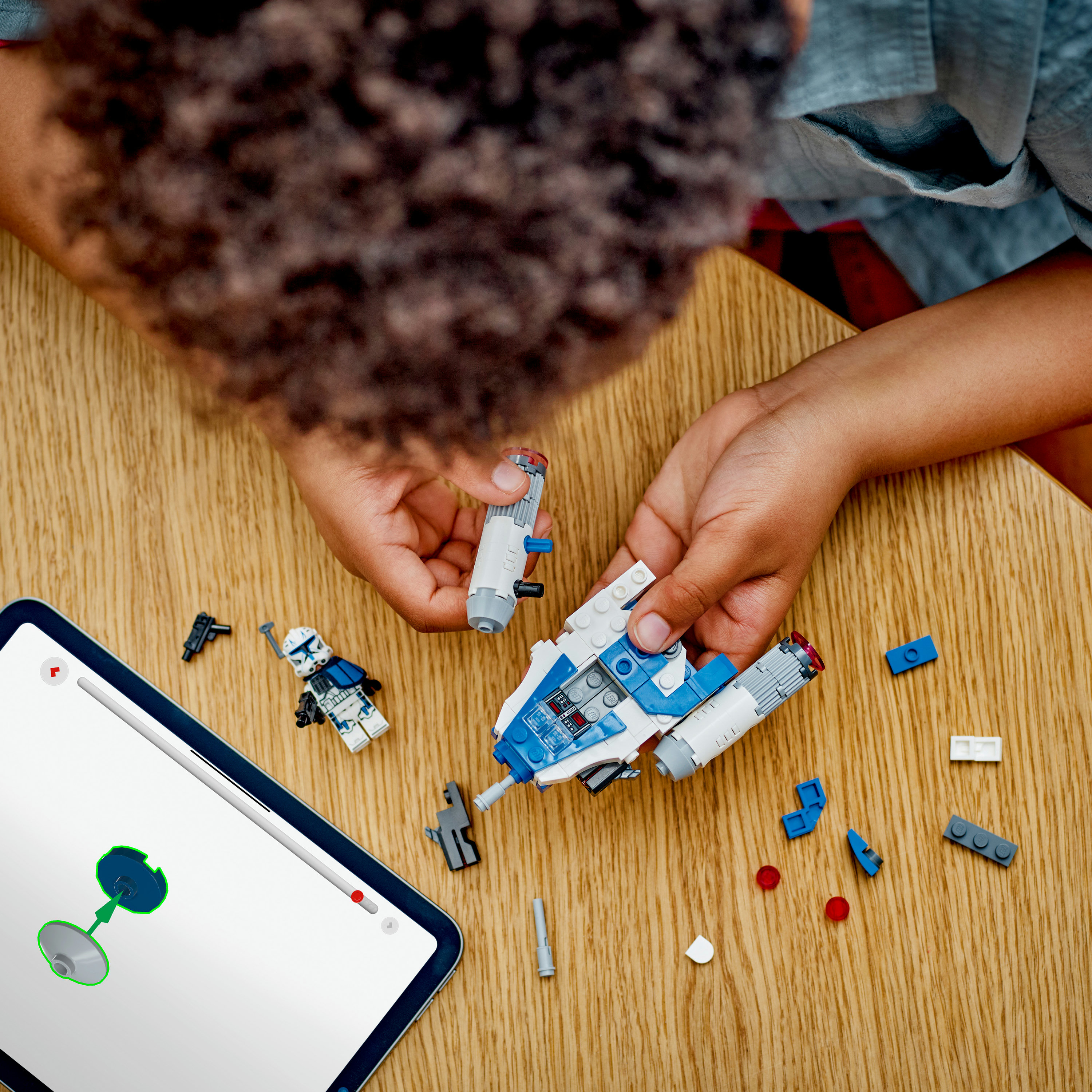 LEGO Star Wars 75391 Microfighter Y-wing di Captain Rex, Astronave Giocattolo da Collezione, Giochi Bambini 6+, Piccolo Regalo