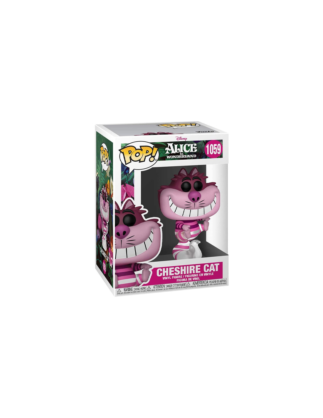 FUNKO POP! e Pop Disney Vinile Figura Stregatto 9 cm Alice Nel Paese Delle Meraviglie