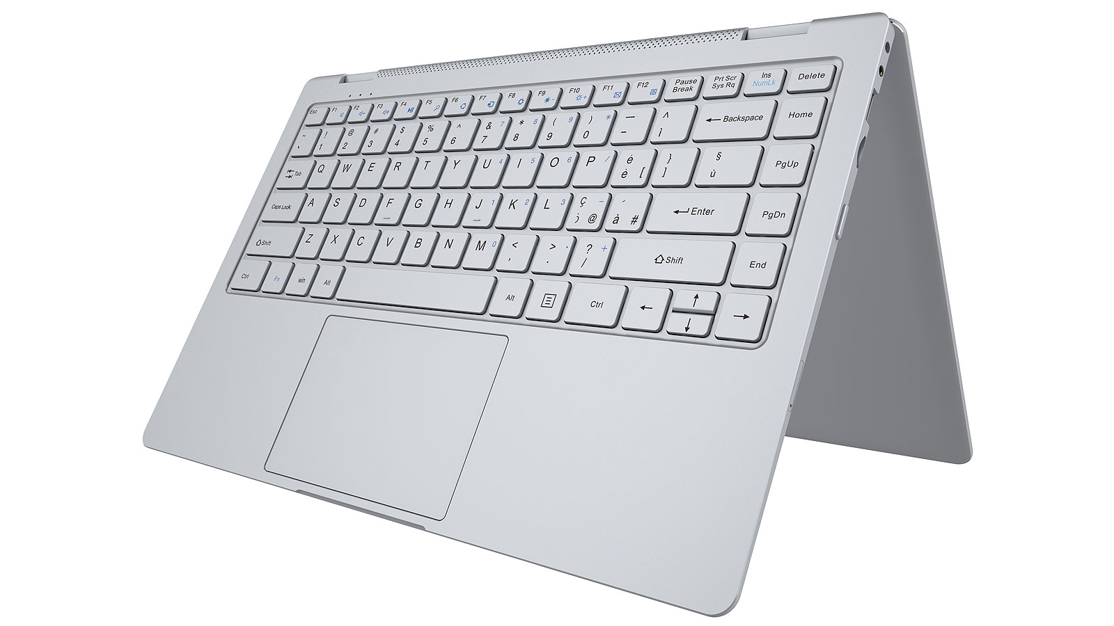 Mediacom Flexbook Edge 13" Intel® Celeron® N3350 Computer portatile 33,8 cm (13.3") Touch screen Full HD 4 GB 120 GB SSD Windows 10 Home Italiano Argento