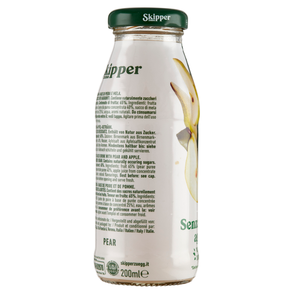 Zuegg Skipper Pera Senza zuccheri aggiunti* 200 ml