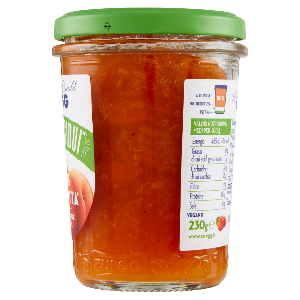 Zuegg I frutteti di Oswald Zuegg Zero Residui 100% da Frutta* Albicocche Italiane 230 g