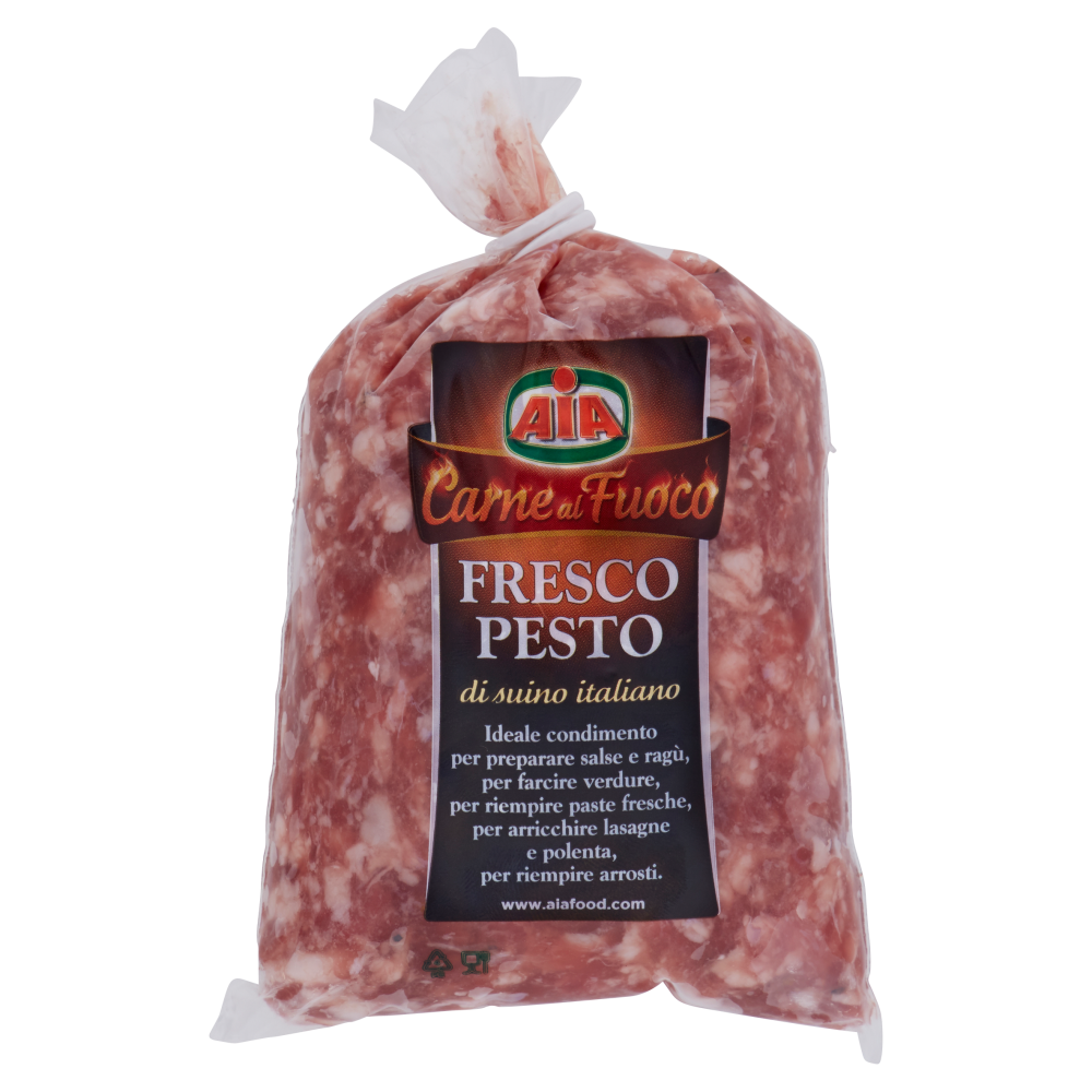 Aia Carne al Fuoco Fresco Pesto di suino italiano 0,300 kg