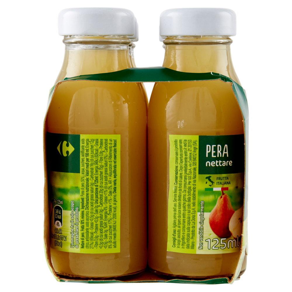 Carrefour Pera nettare 6 x 125 ml