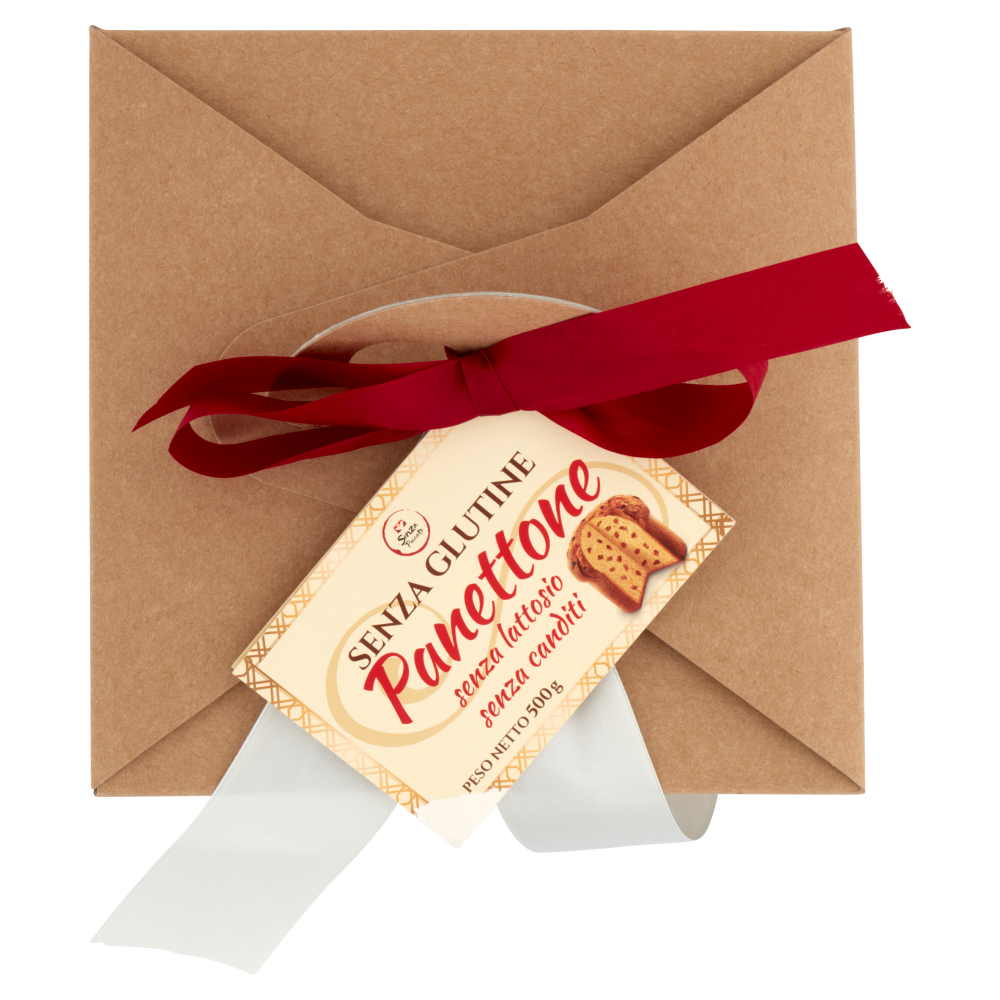 Senza Peccato Senza Glutine Panettone senza lattosio, senza canditi 500 g
