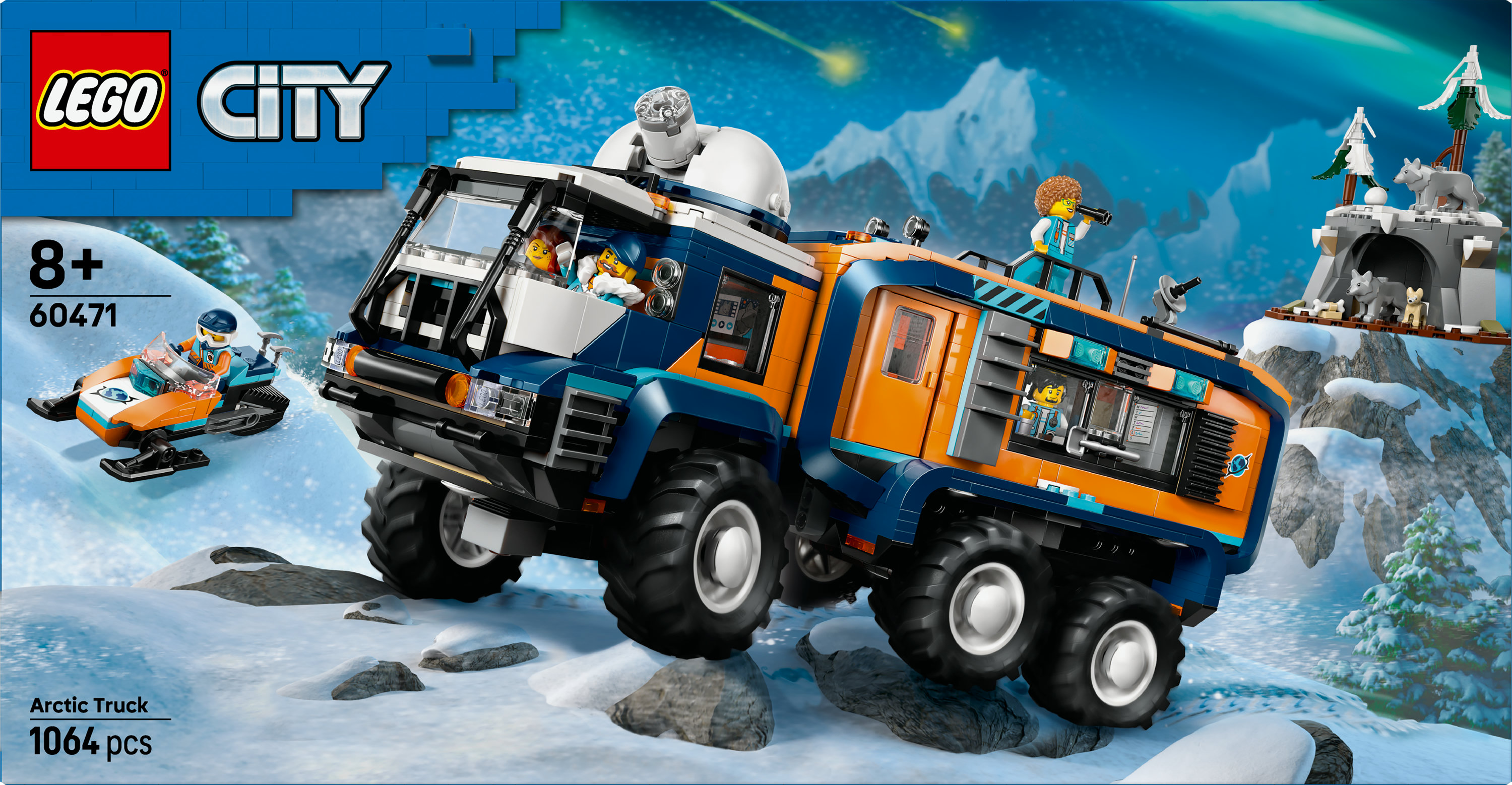 LEGO City Grande camion artico con laboratorio