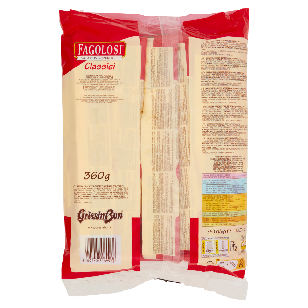 GrissinBon Fagolosi Classici 360 g