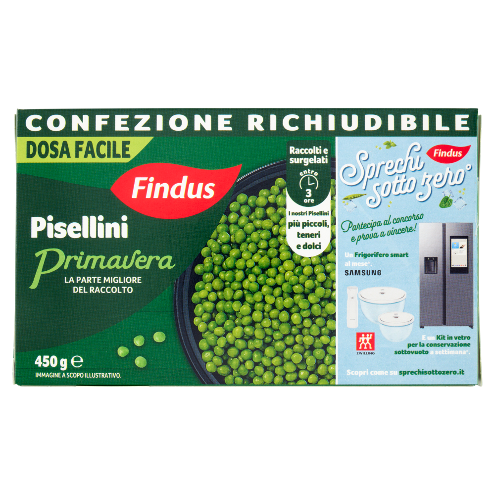 Findus Pisellini Primavera 450 g