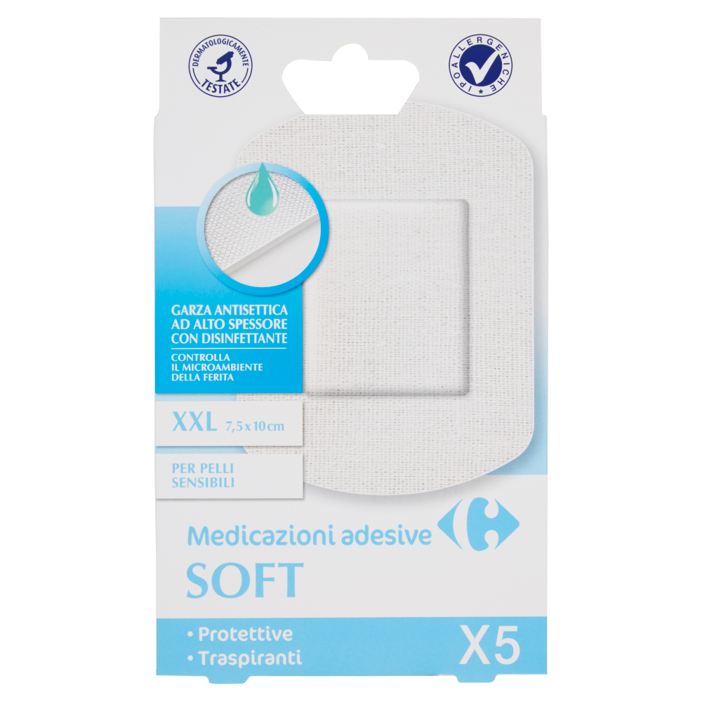 Carrefour Soft Medicazioni adesive XXL 5 pz