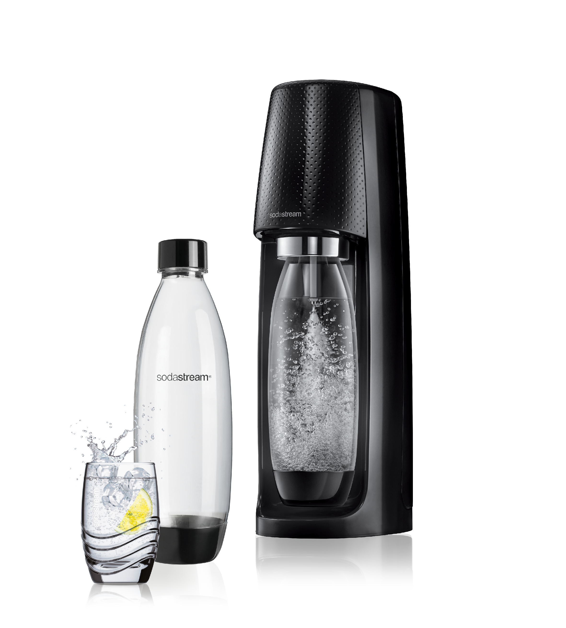 SodaStream Spirit Plastica Nero