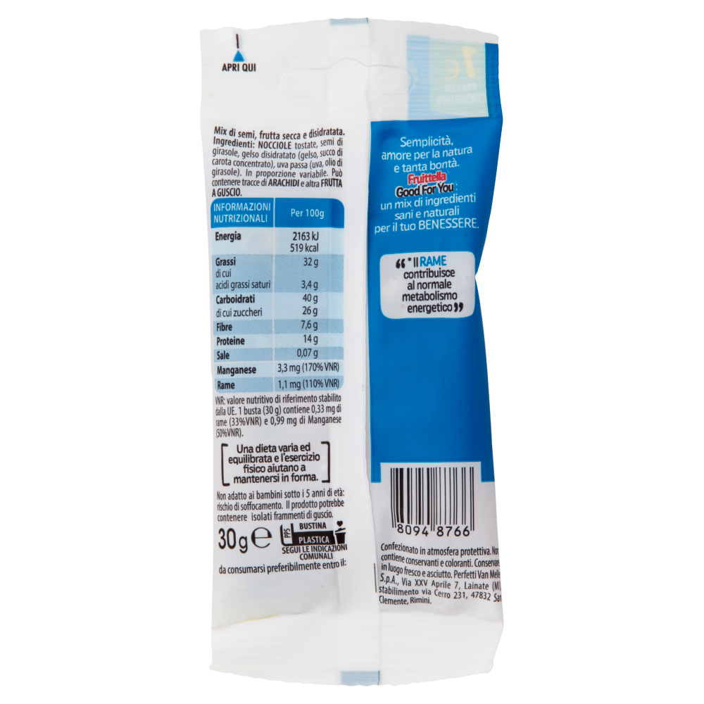 Fruit-tella Good For You* Mix Energia 30 g