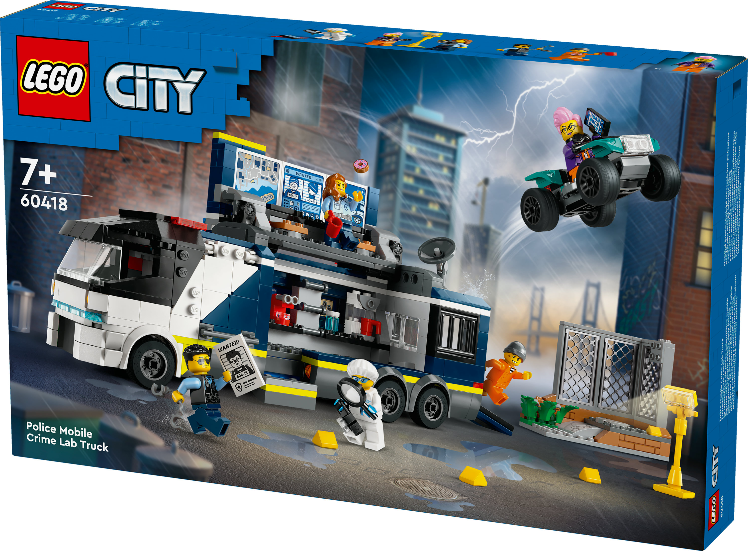 LEGO City Camion laboratorio mobile della polizia