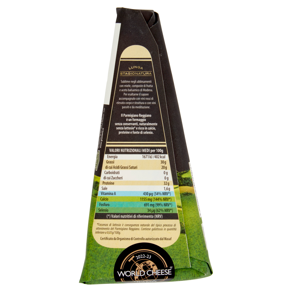 Parmareggio Parmigiano Reggiano Oltre 40 Mesi Lunga Stagionatura 200 g