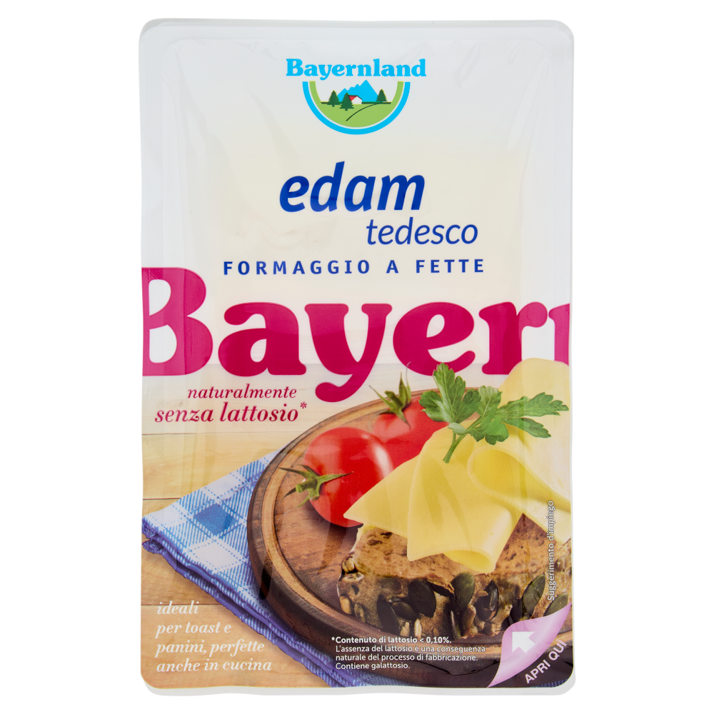 Bayernland edam tedesco Formaggio a Fette 100 g