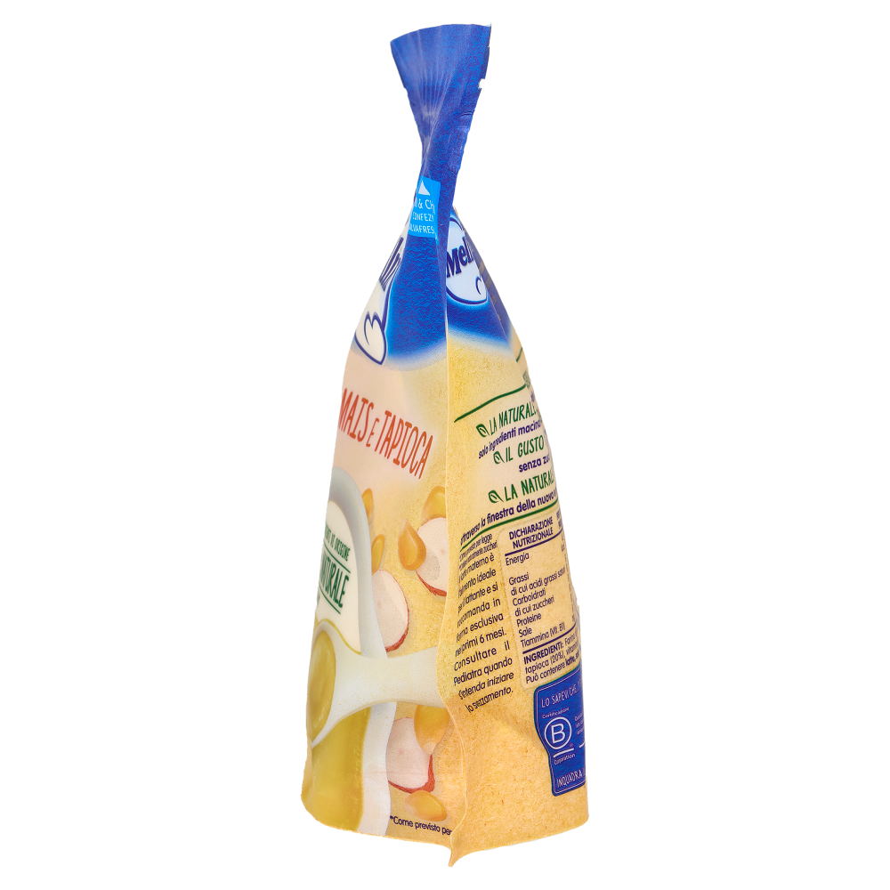 MELLIN Crema Mais&Tapioca,Confezione Apri&Chiudi, dall'inizio dello Svezzamento, Senza Glutine,200g