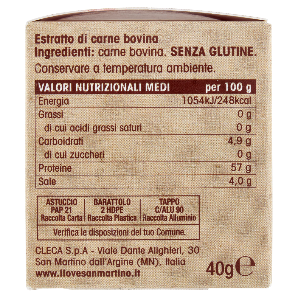 Ferioli Estratto di Carne Naturale 40 g