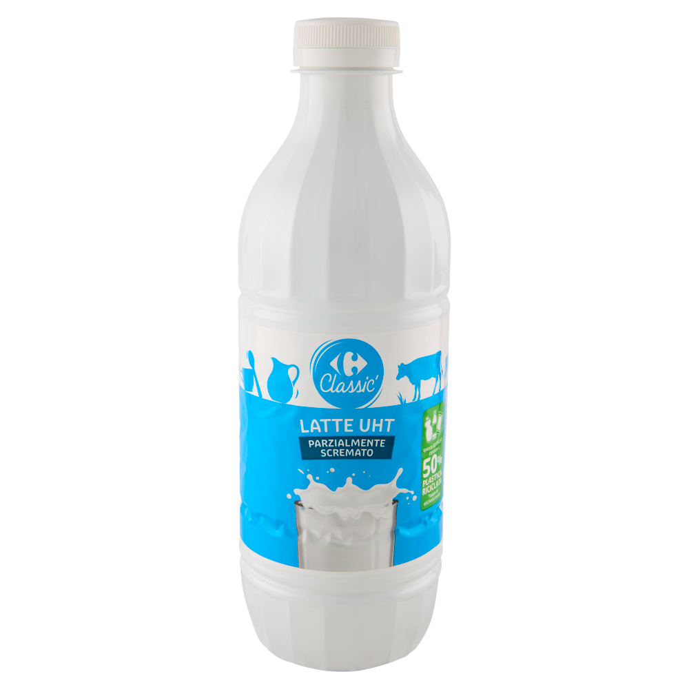 Carrefour Classic Latte UHT Parzialmente Scremato 1000 ml