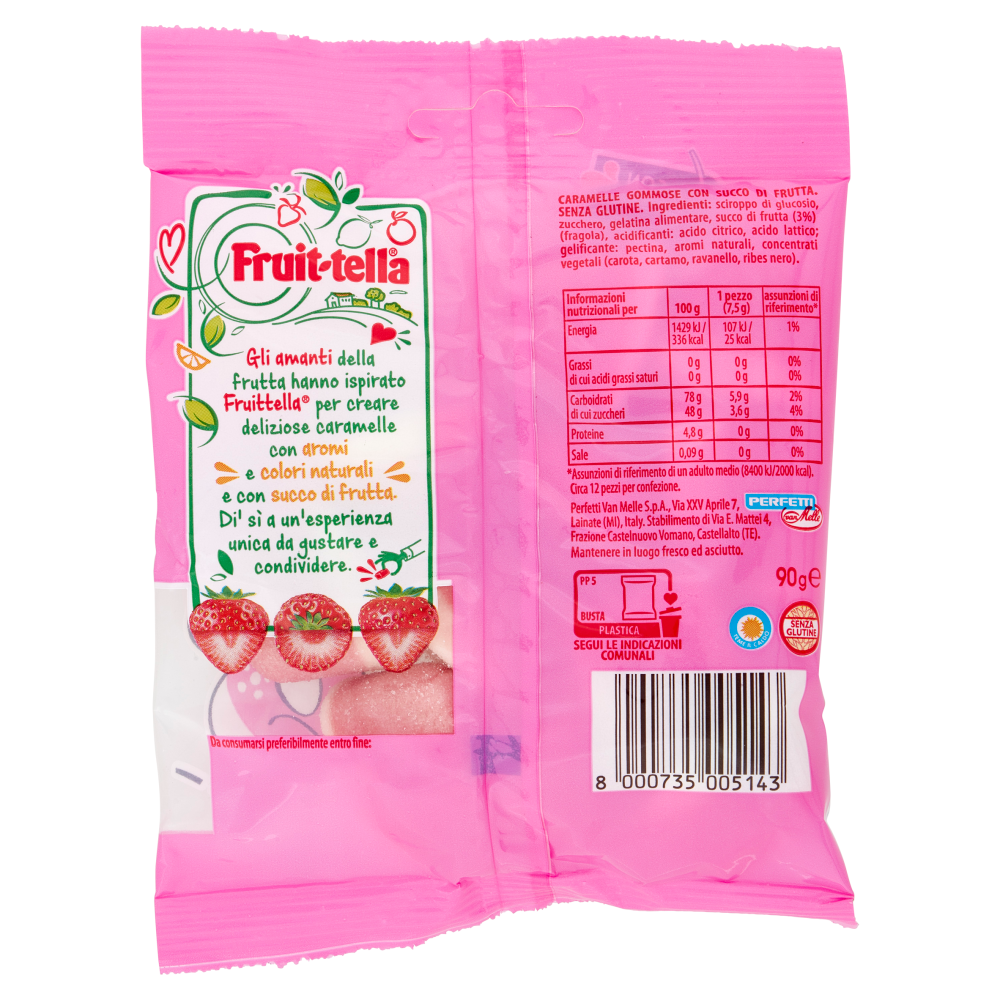 Fruit-tella Pinkis 90 g