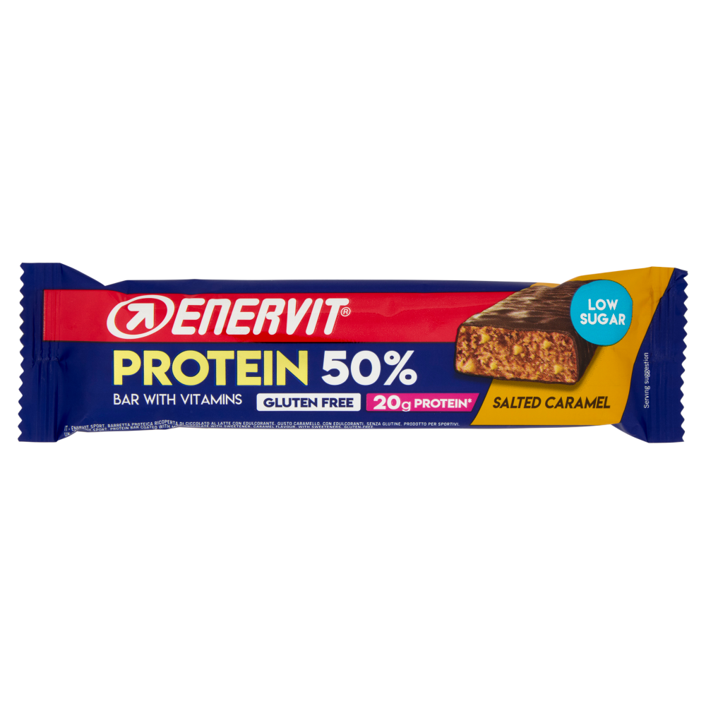 Enervit Protein 50% Bar with Vitamins Salted Caramel 40 g