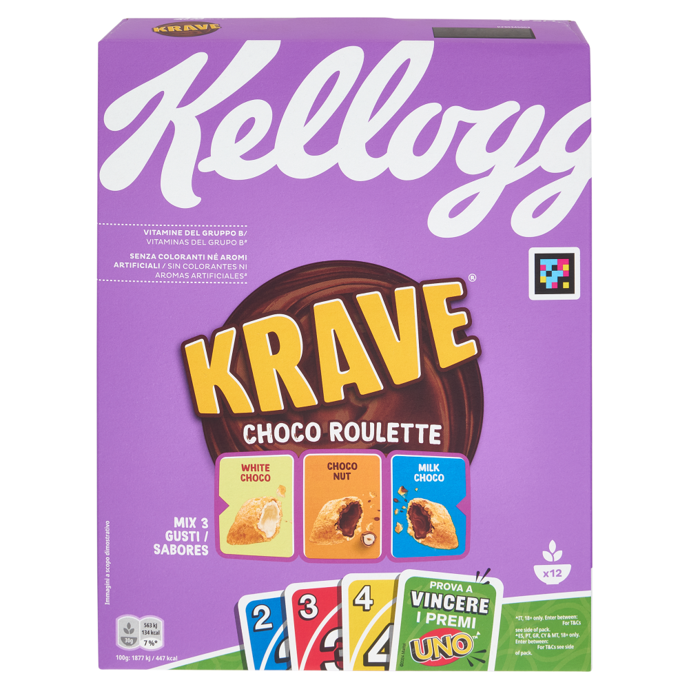 Kellogg's Krave Choco Roulette 375 g