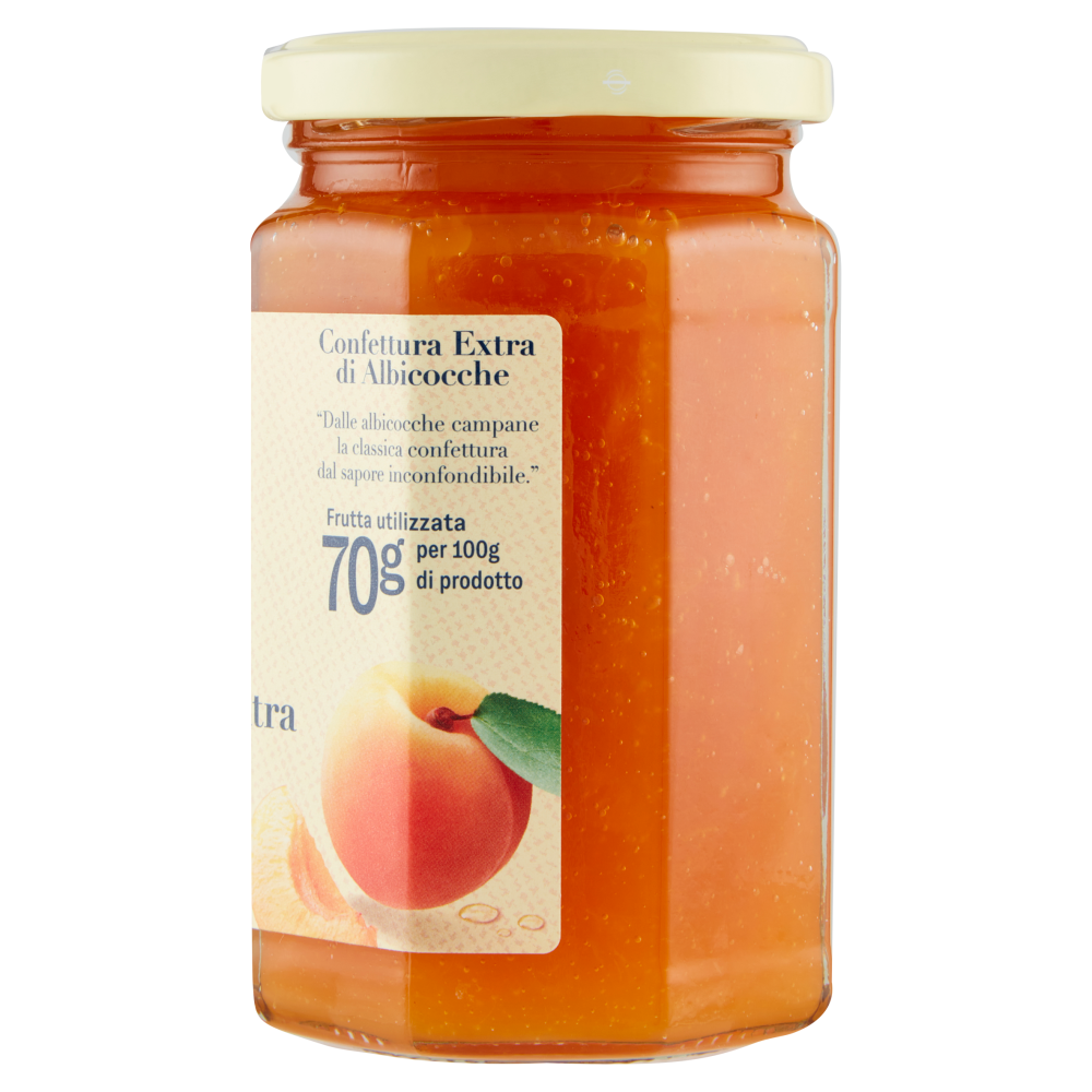 Terre d'Italia Confettura Extra di Albicocche con albicocche della Campania 340 g