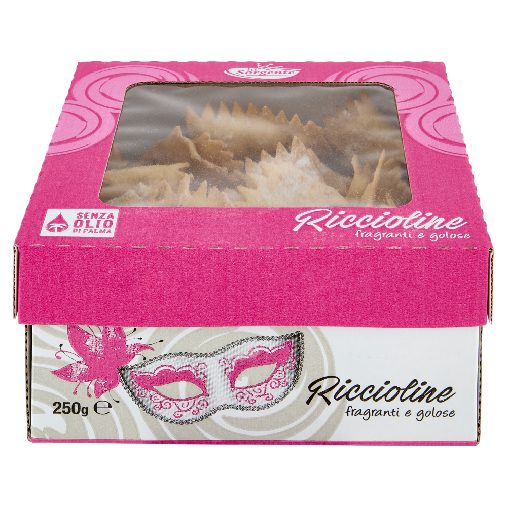la Sorgente Riccioline fragranti e golose 250 g