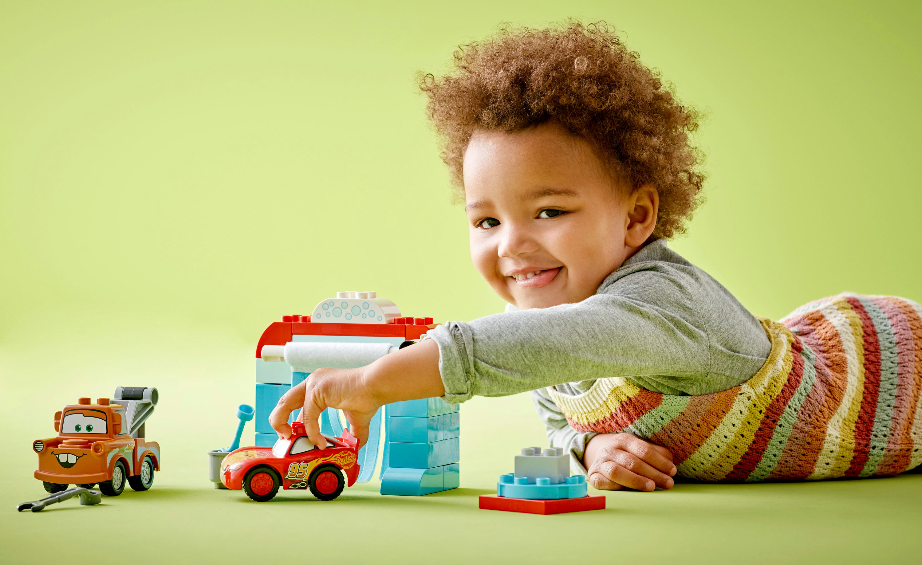 LEGO DUPLO Divertimento all’autolavaggio con Saetta McQueen e Cricchetto