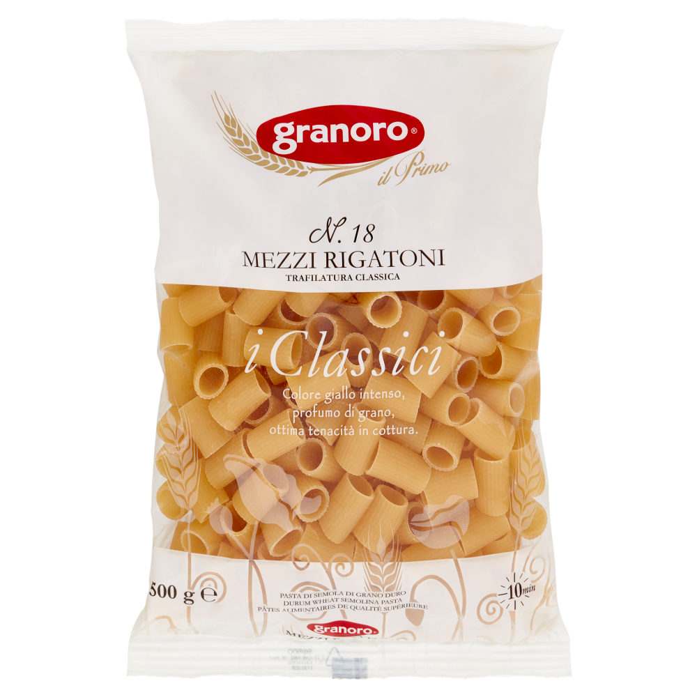 granoro i Classici N. 18 Mezzi Rigatoni 500 g