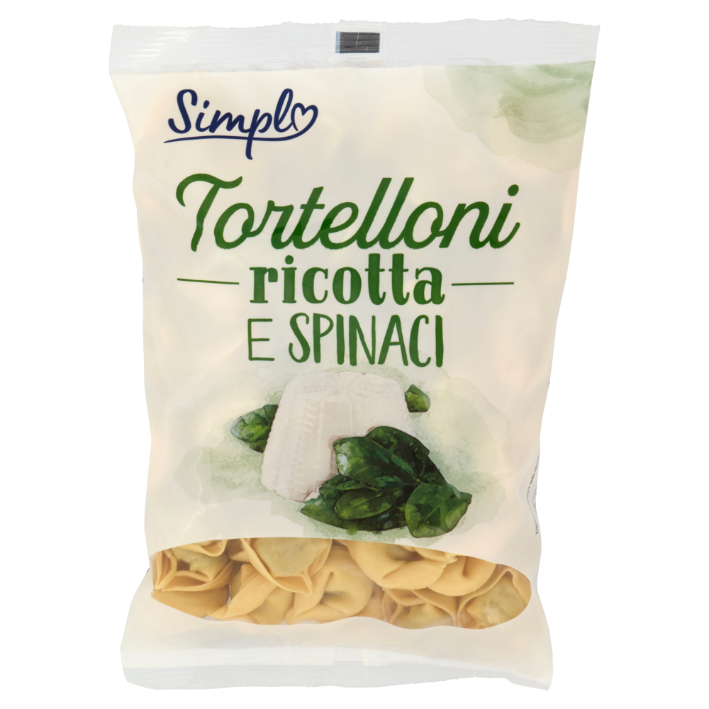 Simpl Tortelloni ricotta e Spinaci 500 g
