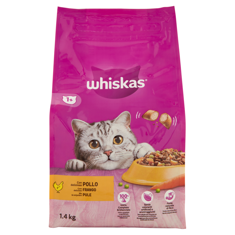 Whiskas Crocchette con delizioso Pollo 1,4 kg