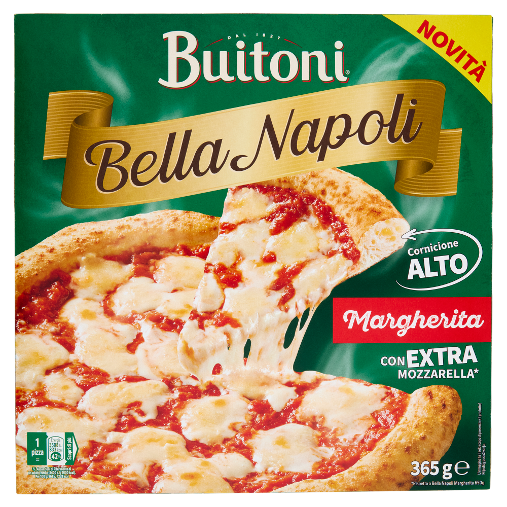 Buitoni Bella Napoli Margherita Pizza surgelata 365 g