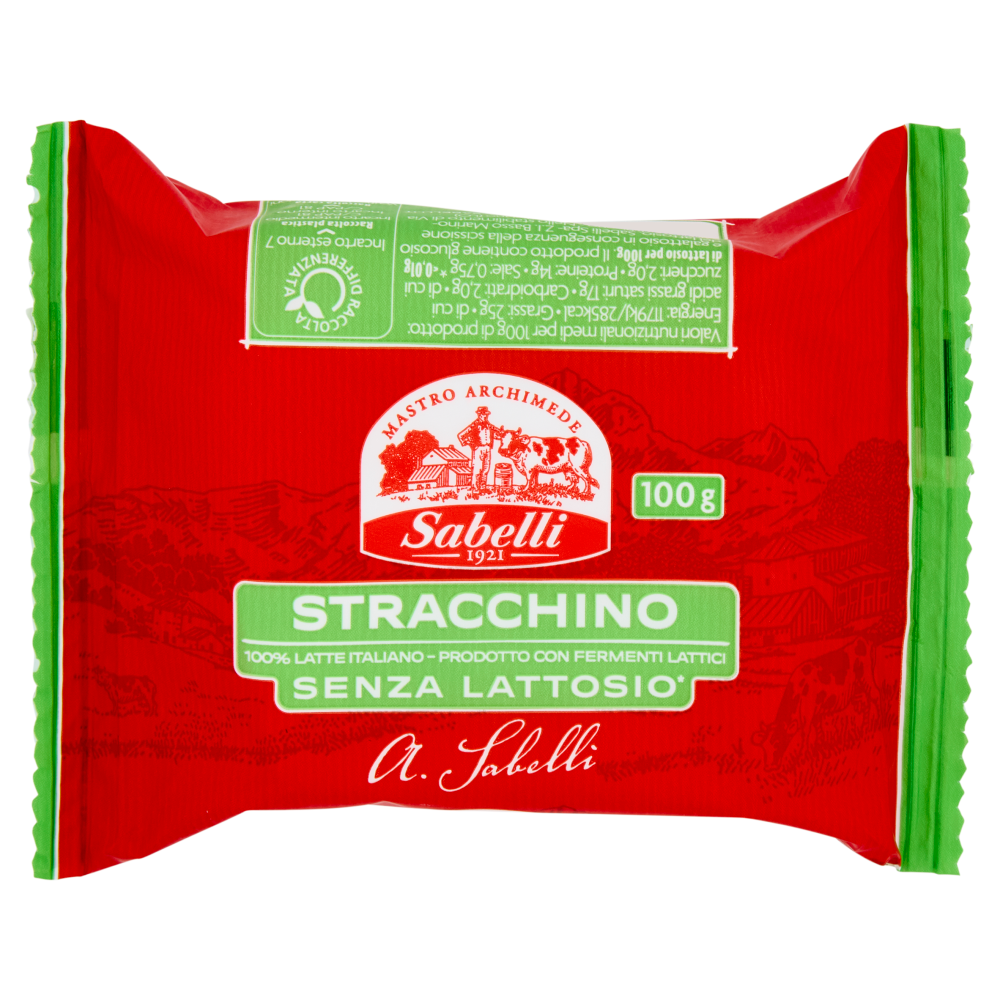 Sabelli Stracchino Senza Lattosio* 100 g