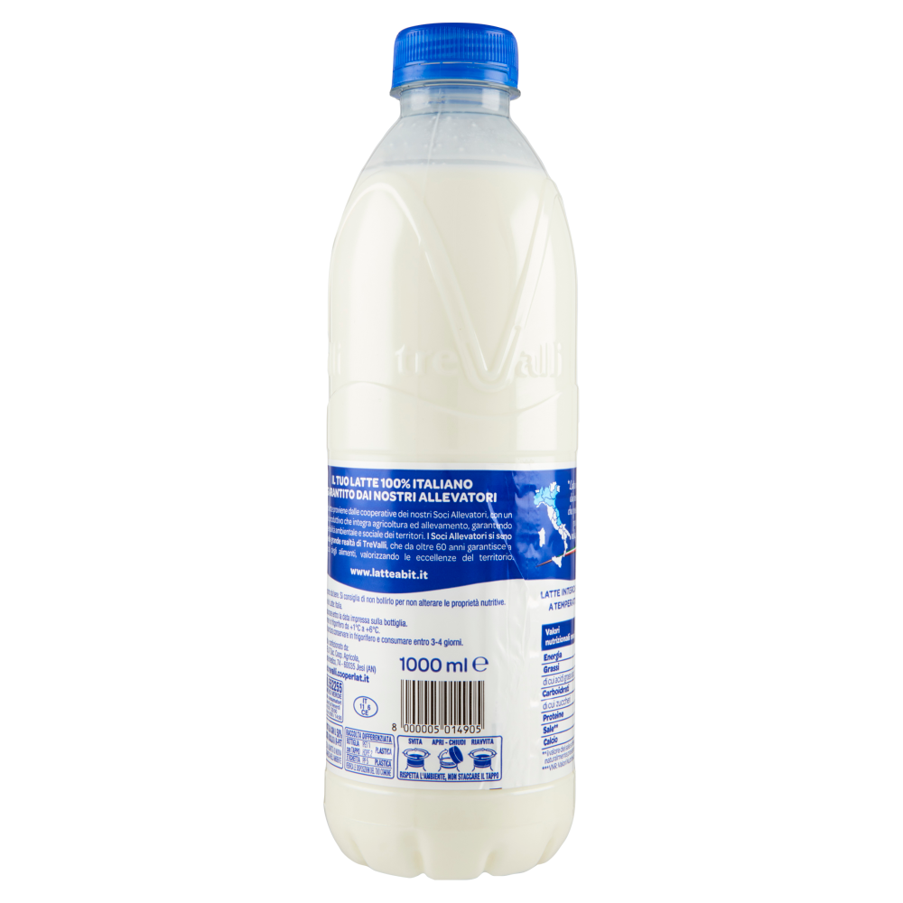 Abit Latte Intero pastorizzato a temperatura elevata 1000 ml