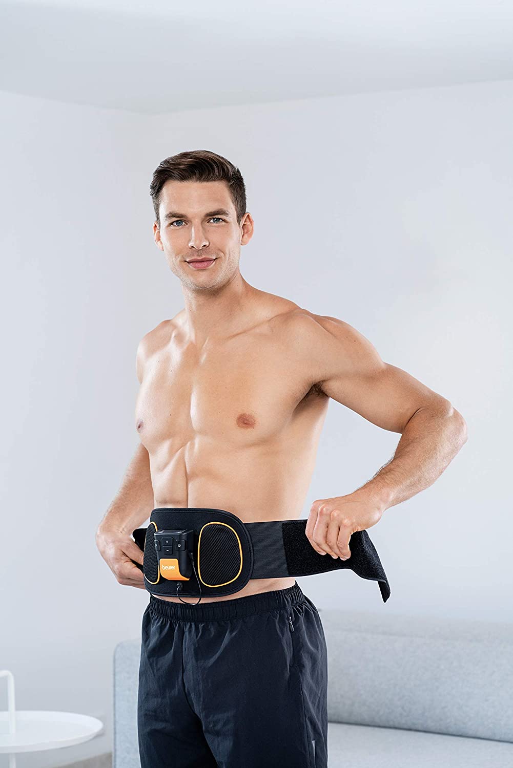 Beurer EM 32 - Cintura per Addominali EMS, per l&rsquo;allenamento dei muscoli centrali