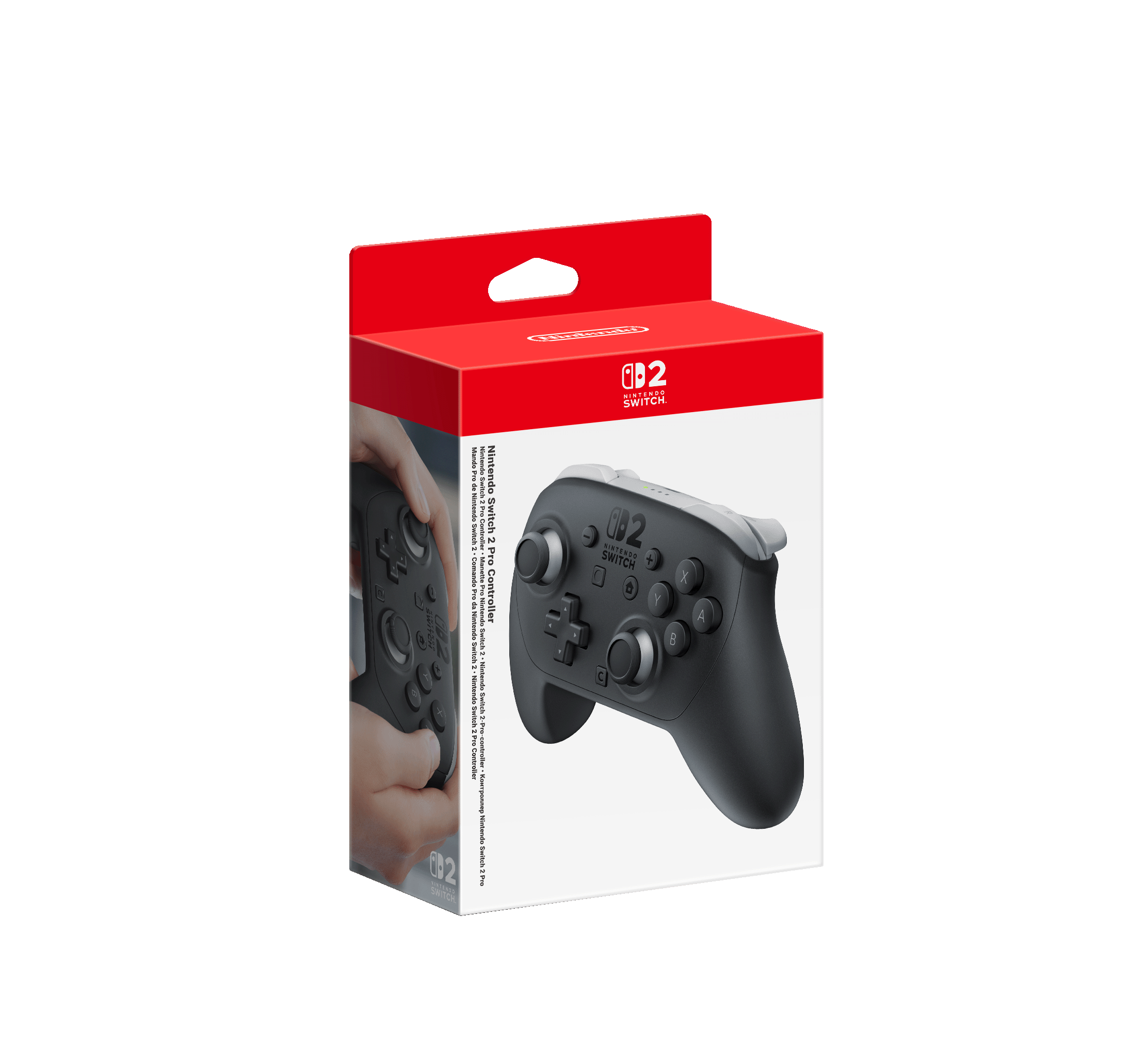 Nintendo Switch 2 Pro Controller Nero Bluetooth Gamepad Analogico/Digitale Nintendo Switch 2
